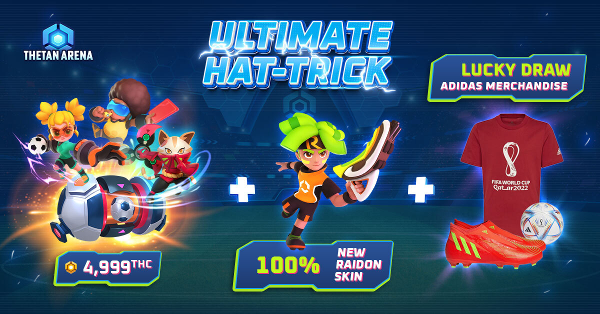Collect 3 New Skins and Receive adidas Football Merch in The Ultimate Hat-trick Season